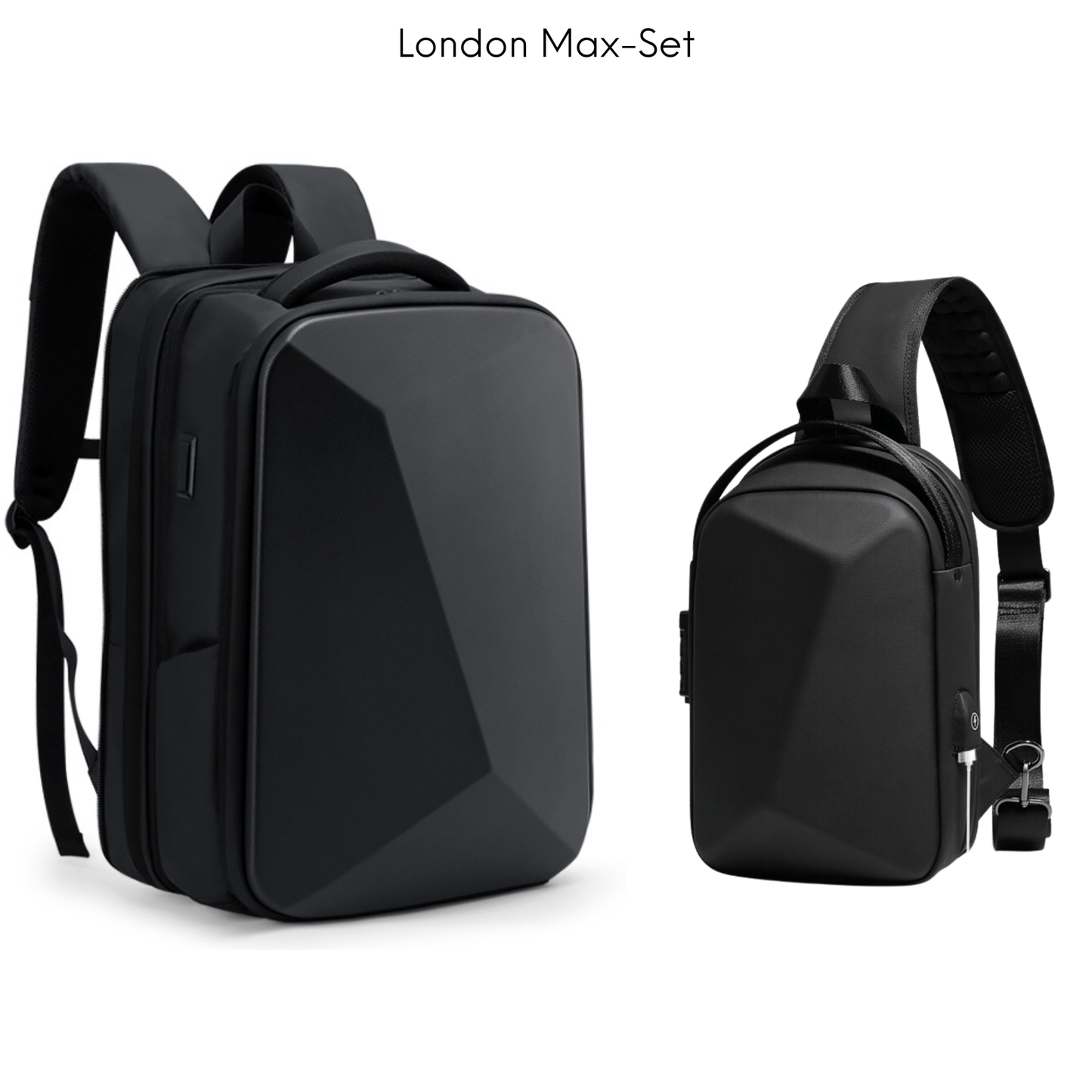 London - Intelligenter Hartschalen-Rucksack