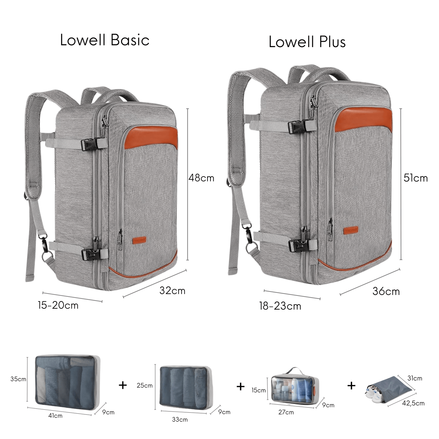 Lowell - Praktischer und organisierter Rucksack